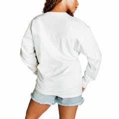 NFL Detroit Lions Gameday Couture Women's Classic Comeback Oversized Long Sleeve T-Shirt