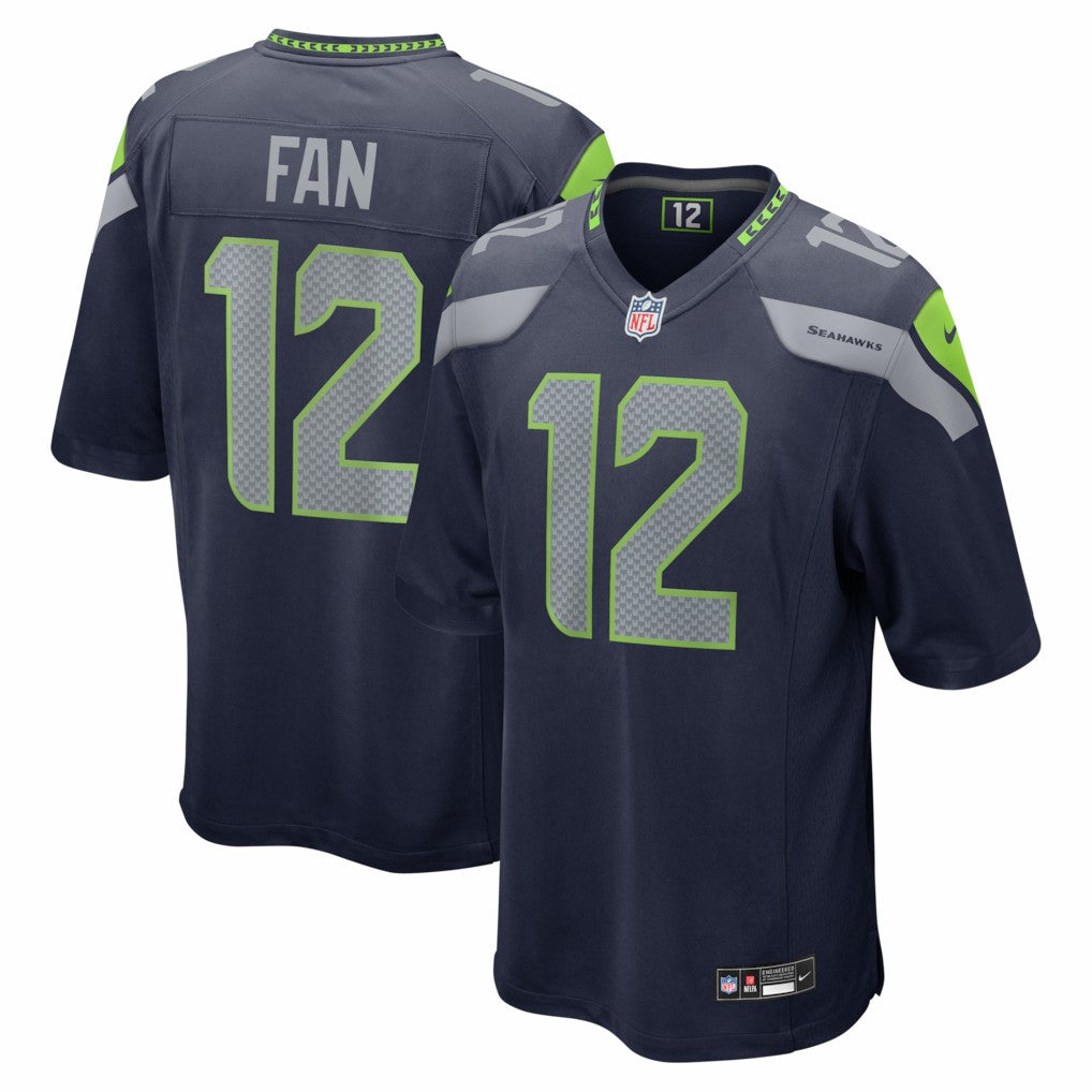 NFL Seattle Seahawks 12s  Team Game Jersey