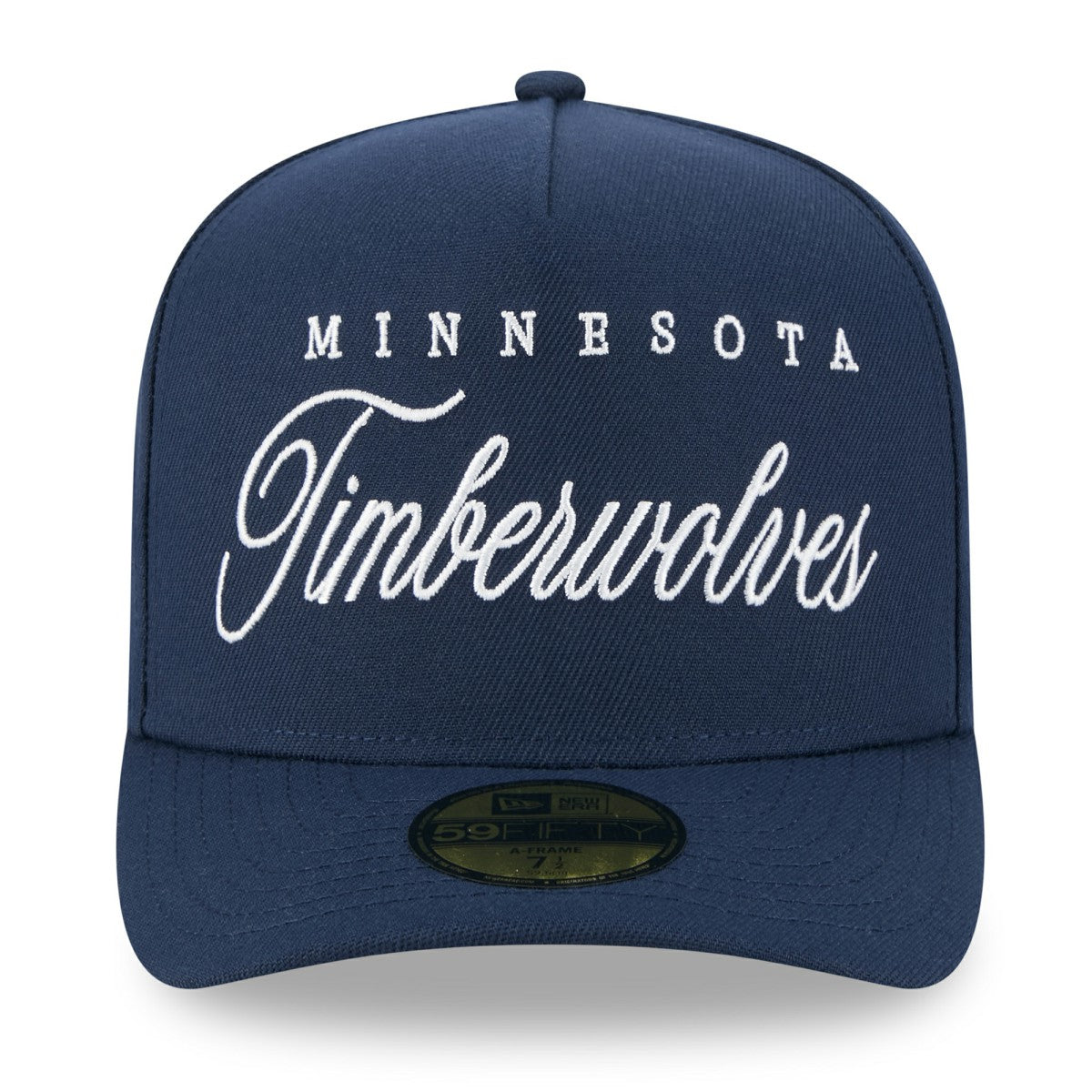 Minnesota Timberwolves 2025 NBA Draft A-Frame 59FIFTY Fitted Hat - Navy | New Era cheap