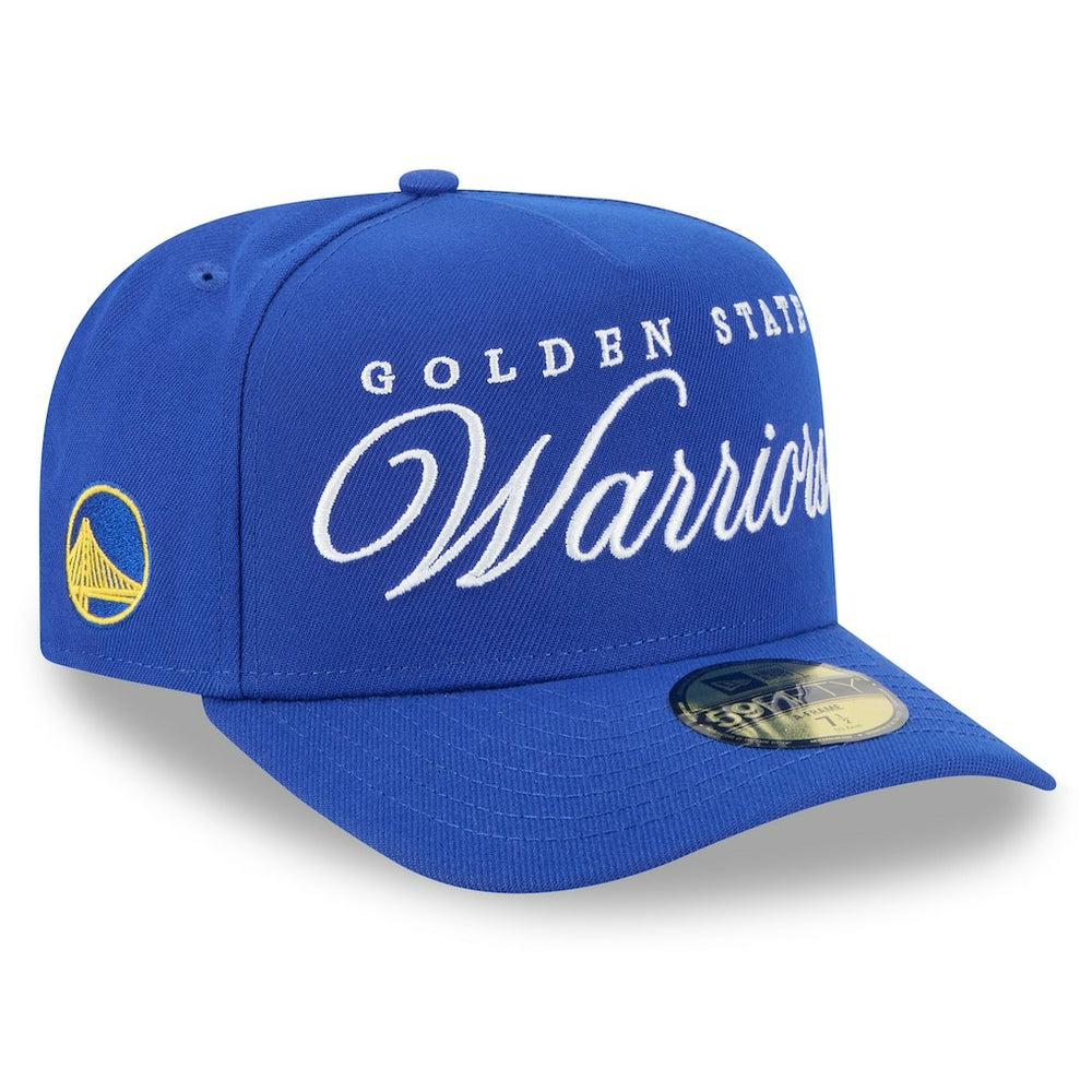 Golden State Warriors 2025 NBA Draft A-Frame 59FIFTY Fitted Hat sale - Royal | New Era outlet