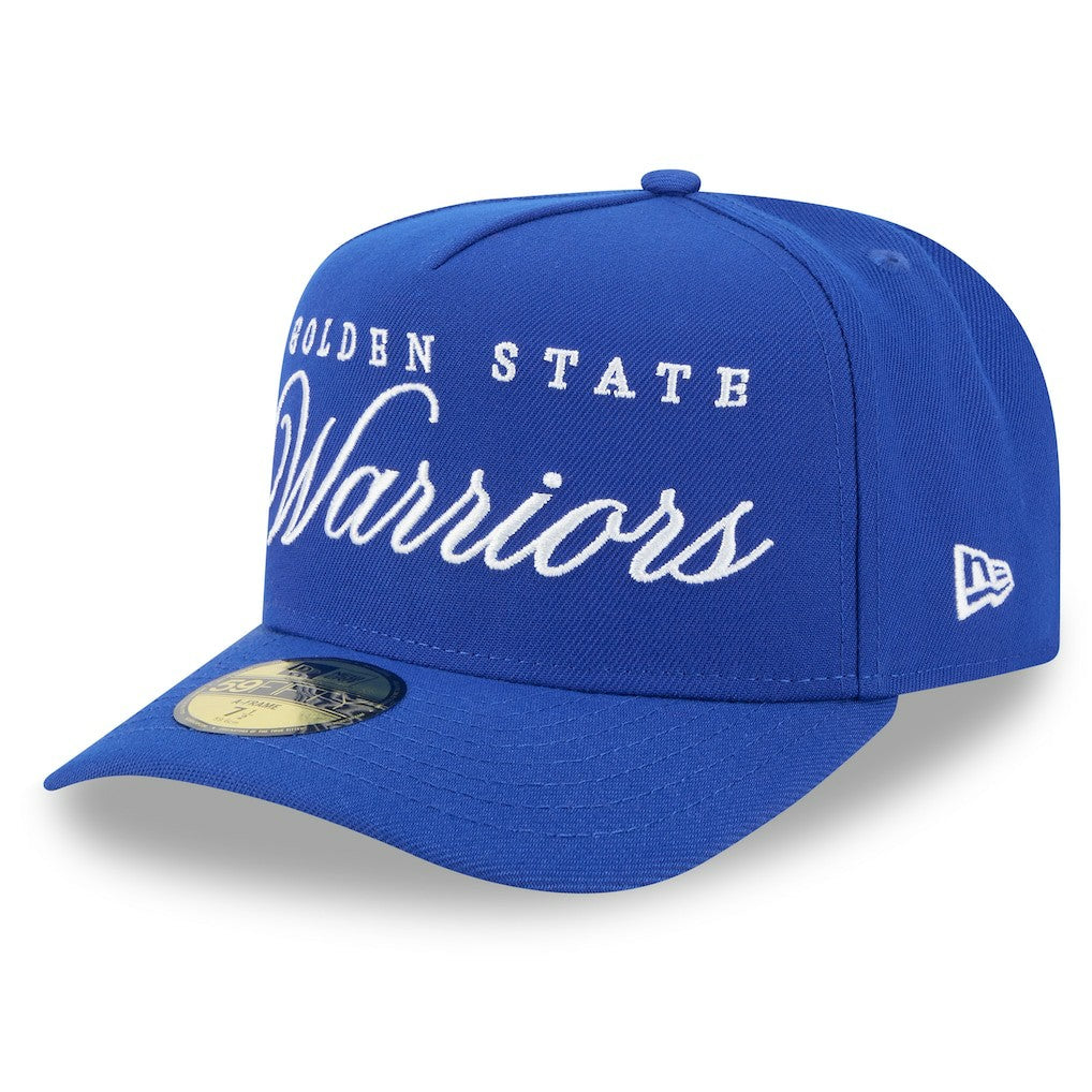 Golden State Warriors 2025 NBA Draft A-Frame 59FIFTY Fitted Hat sale - Royal | New Era outlet