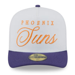 Phoenix Suns 2025 NBA Draft A-Frame 59FIFTY Fitted Hat - White/Purple | New Era online