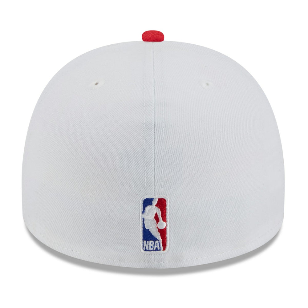 Toronto Raptors 2025 NBA Draft A-Frame 59FIFTY Fitted Hat - White/Red | New Era cheap