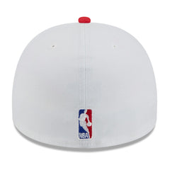 Toronto Raptors 2025 NBA Draft A-Frame 59FIFTY Fitted Hat - White/Red | New Era cheap