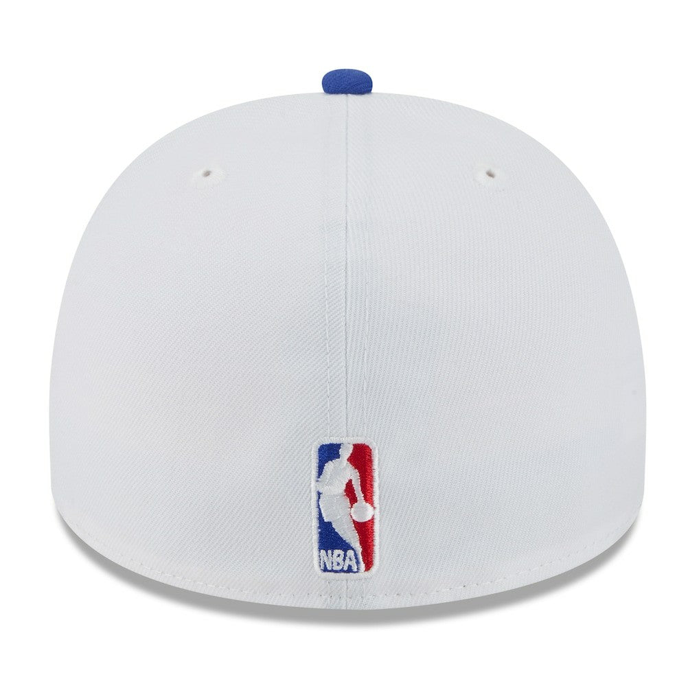 Golden State Warriors 2025 NBA Draft A-Frame 59FIFTY Fitted Hat sale - White/Royal | New Era discount