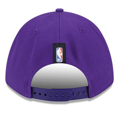Los Angeles Lakers 2025 NBA Draft M-Crown A-Frame 9FORTY Adjustable Hat - Purple | New Era shop