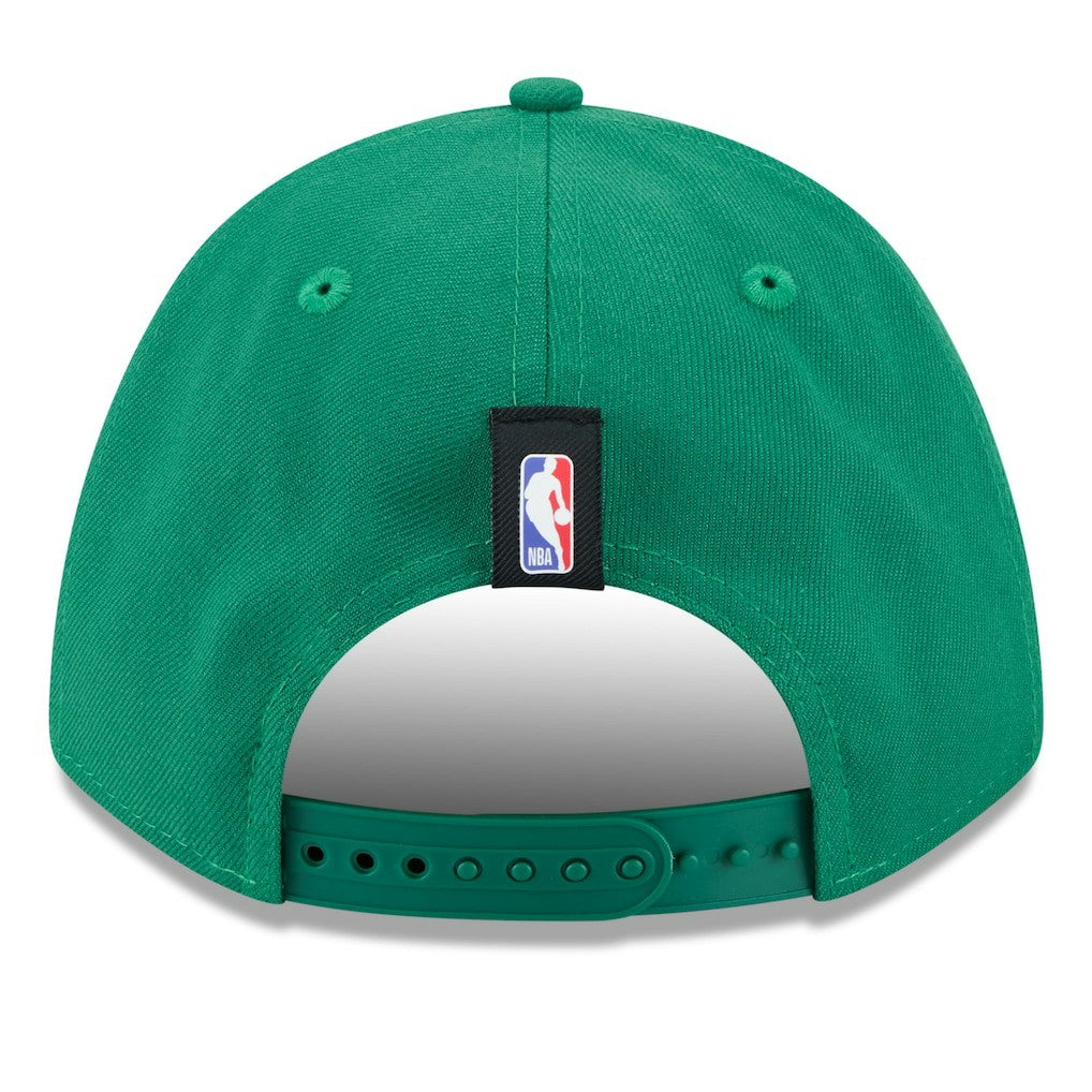 Boston Celtics 2025 NBA Draft M-Crown A-Frame 9FORTY Adjustable Hat - Kelly Green | New Era discount