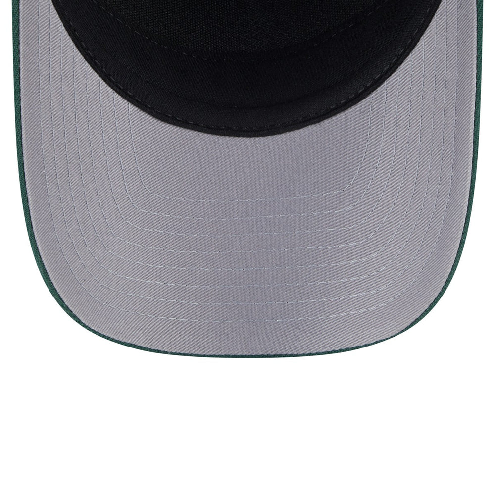 Milwaukee Bucks 2025 NBA Draft M-Crown A-Frame 9FORTY Adjustable Hat - Hunter Green | New Era for sale