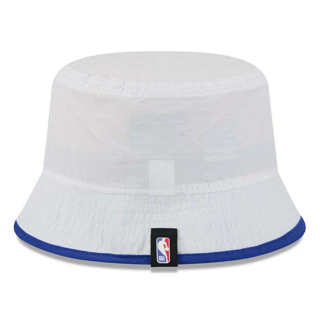 Philadelphia 76ers 2025 NBA Draft Nylon Bucket Hat - White/Royal | New Era sale