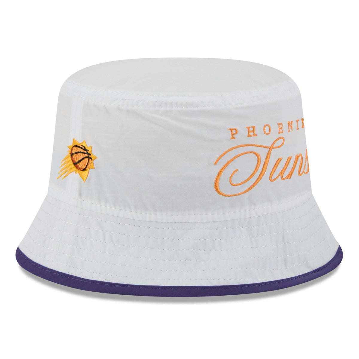 Phoenix Suns 2025 NBA Draft Nylon Bucket Hat - White/Purple | New Era sale