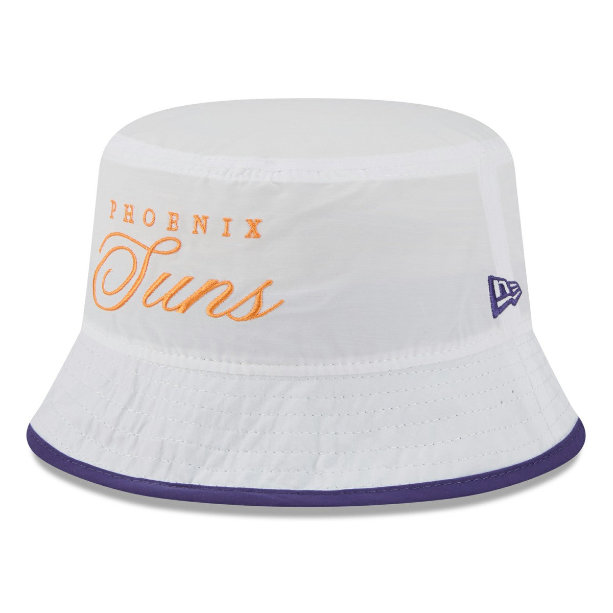Phoenix Suns 2025 NBA Draft Nylon Bucket Hat - White/Purple | New Era sale