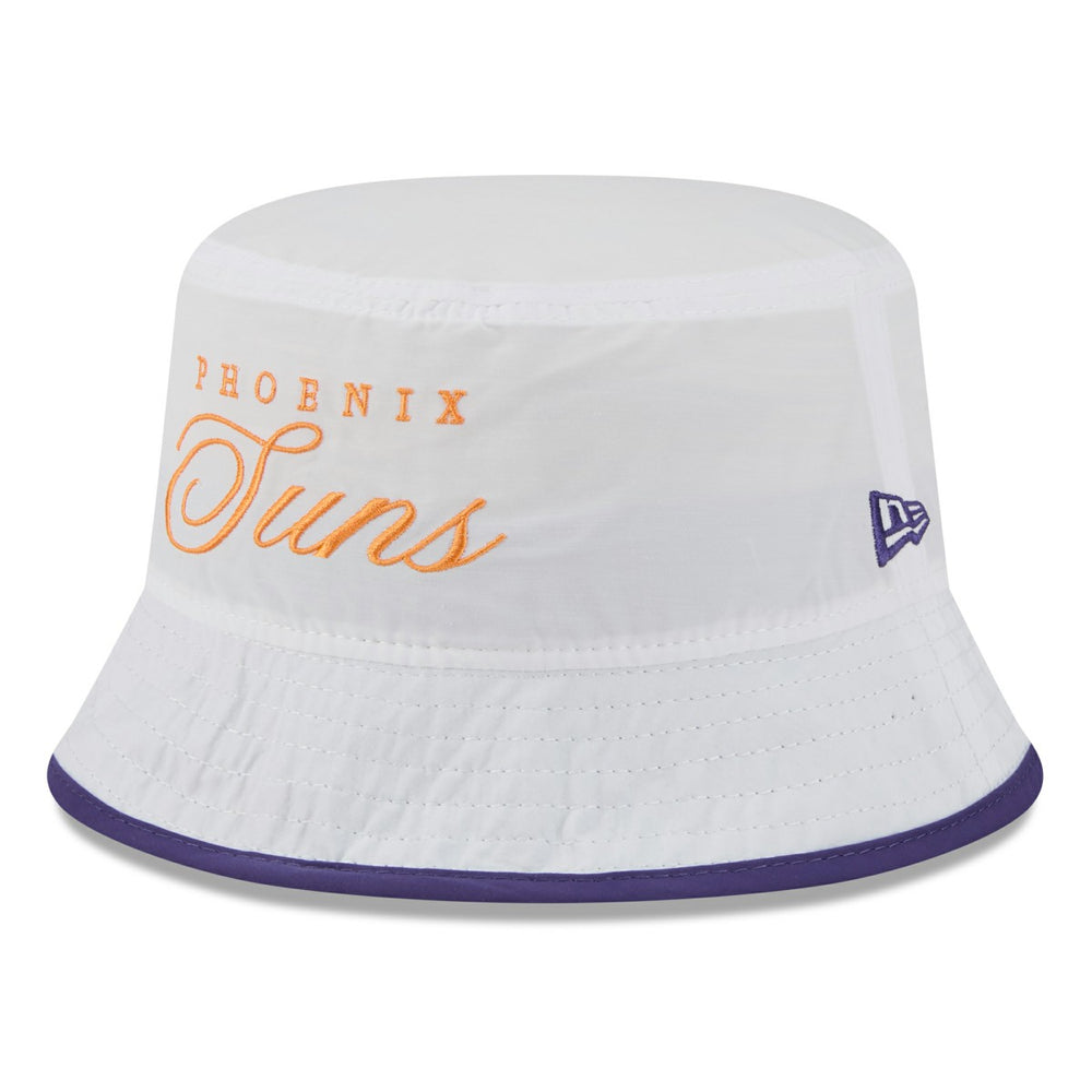 Phoenix Suns 2025 NBA Draft Nylon Bucket Hat - White/Purple | New Era sale