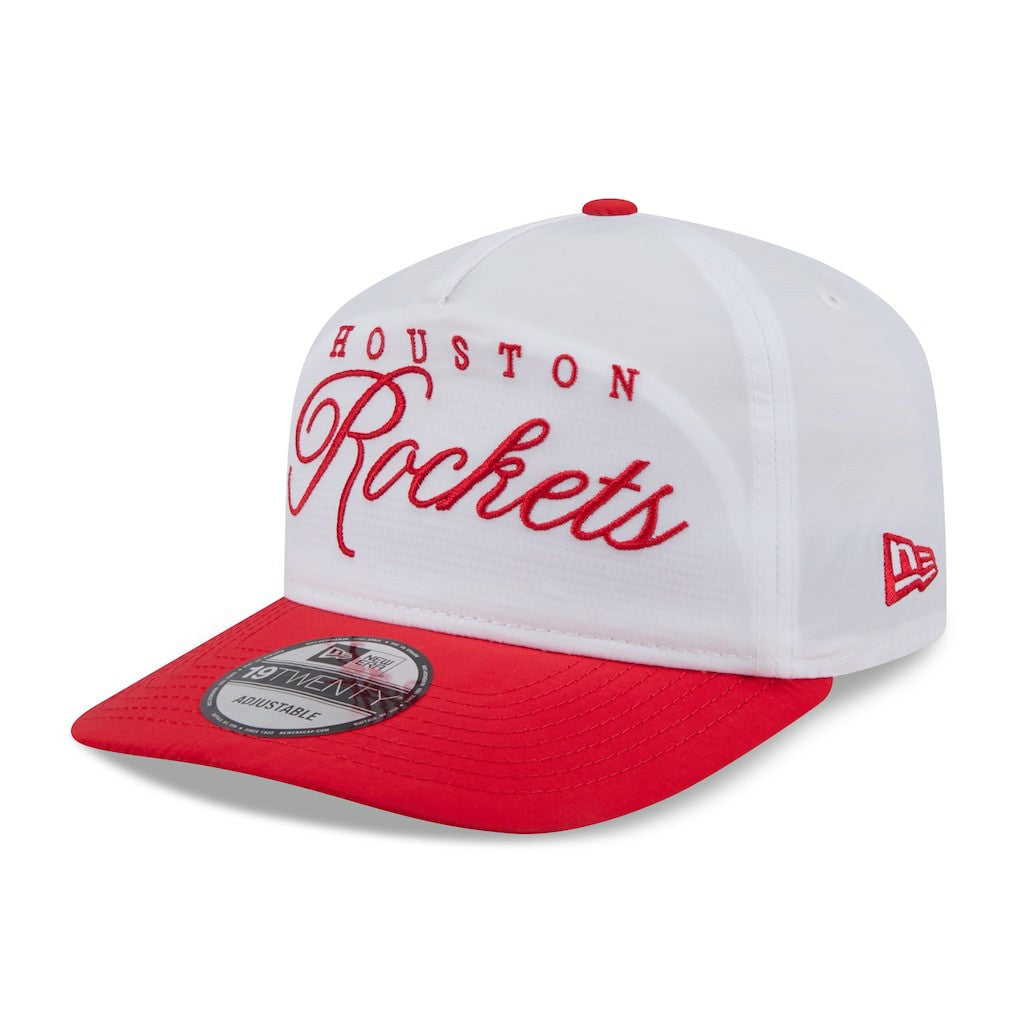 Houston Rockets 2025 NBA Draft On-Stage Nylon 19TWENTY Adjustable Hat sale - White/Red | New Era online