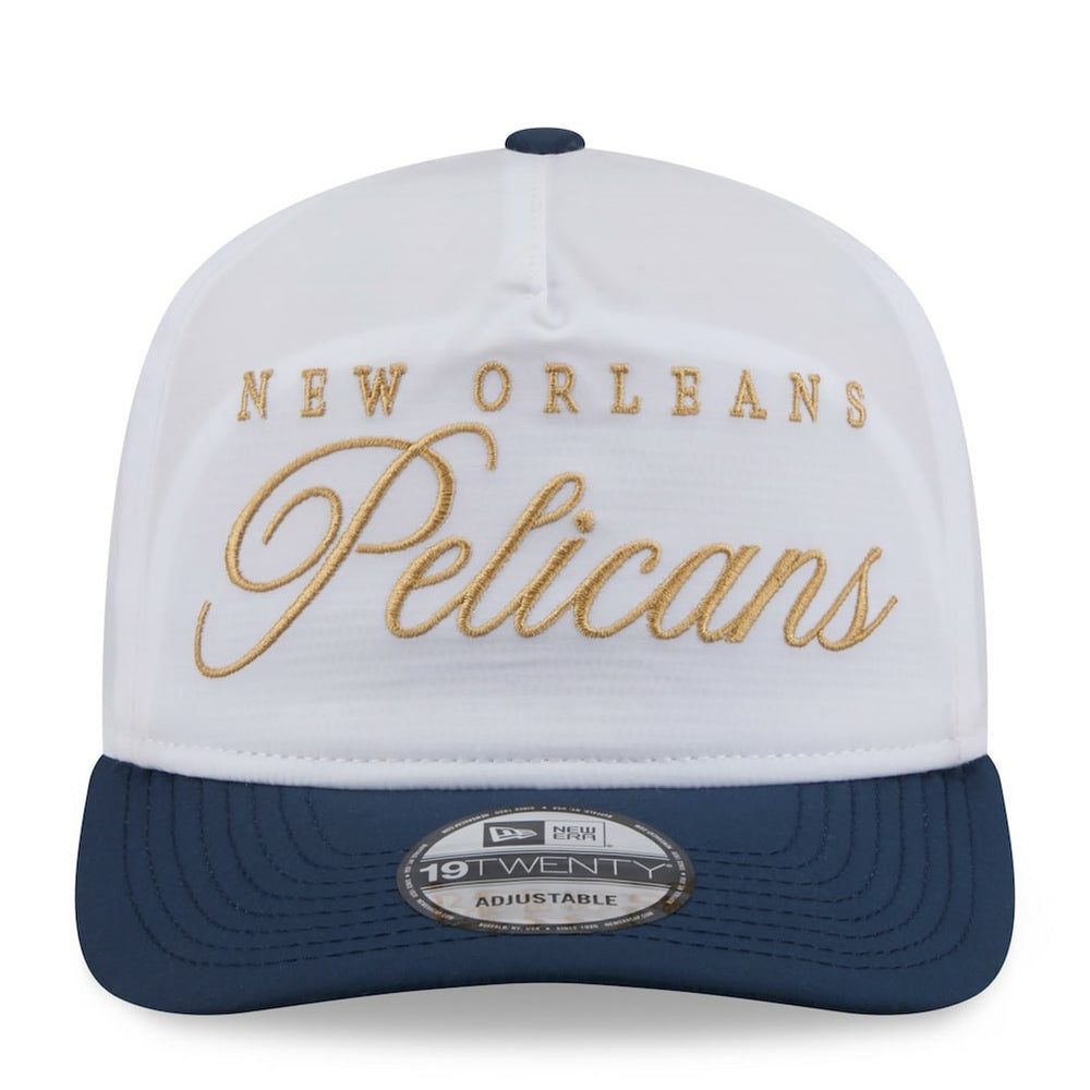 New Orleans Pelicans 2025 NBA Draft On-Stage Nylon 19TWENTY Adjustable Hat - White/Navy | New Era discount