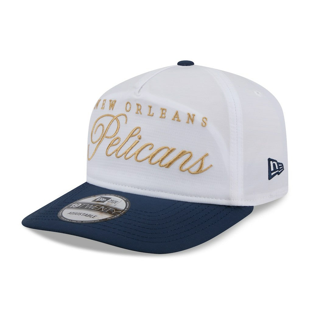 New Orleans Pelicans 2025 NBA Draft On-Stage Nylon 19TWENTY Adjustable Hat - White/Navy | New Era discount