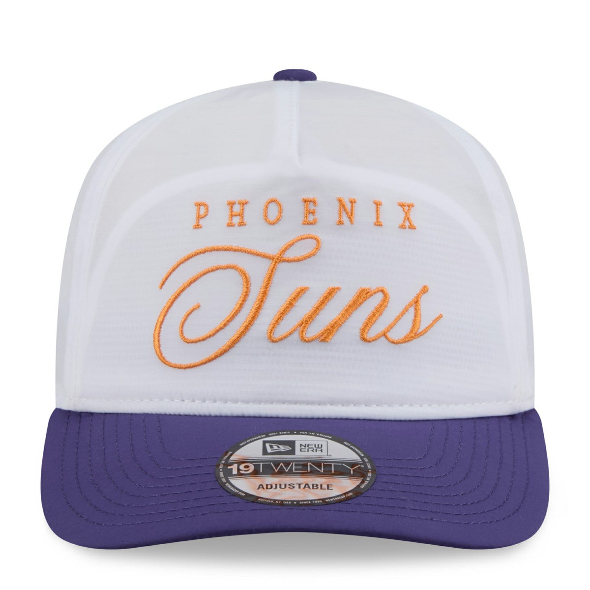 Phoenix Suns 2025 NBA Draft On-Stage Nylon 19TWENTY Adjustable Hat - White/Purple | New Era cheap