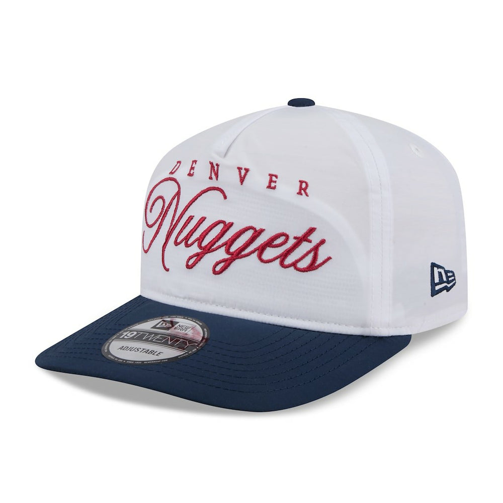 Denver Nuggets 2025 NBA Draft On-Stage Nylon 19TWENTY Adjustable Hat sale - White/Navy | New Era on sale