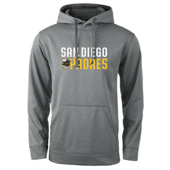 San Diego Padres Dunbrooke Champion Pullover Hoodie - Heather Gray