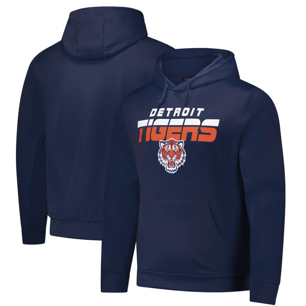 Detroit Tigers Dunbrooke Champion Pullover Hoodie - Navy