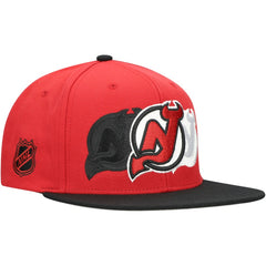 New Jersey Devils Mitchell & Ness Soul Triple Up Snapback Hat
