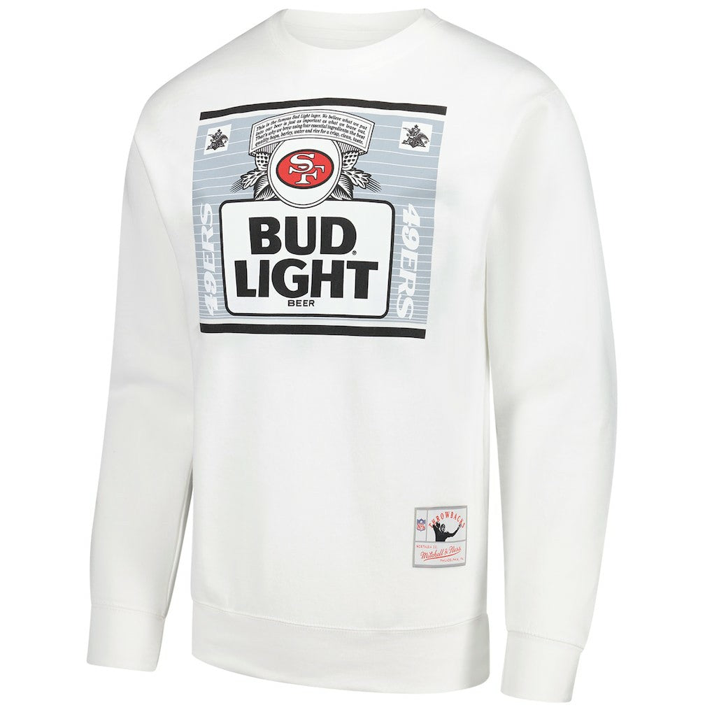NFL San Francisco 49ers x Bud Light The Crest Pullover Sweatshirt