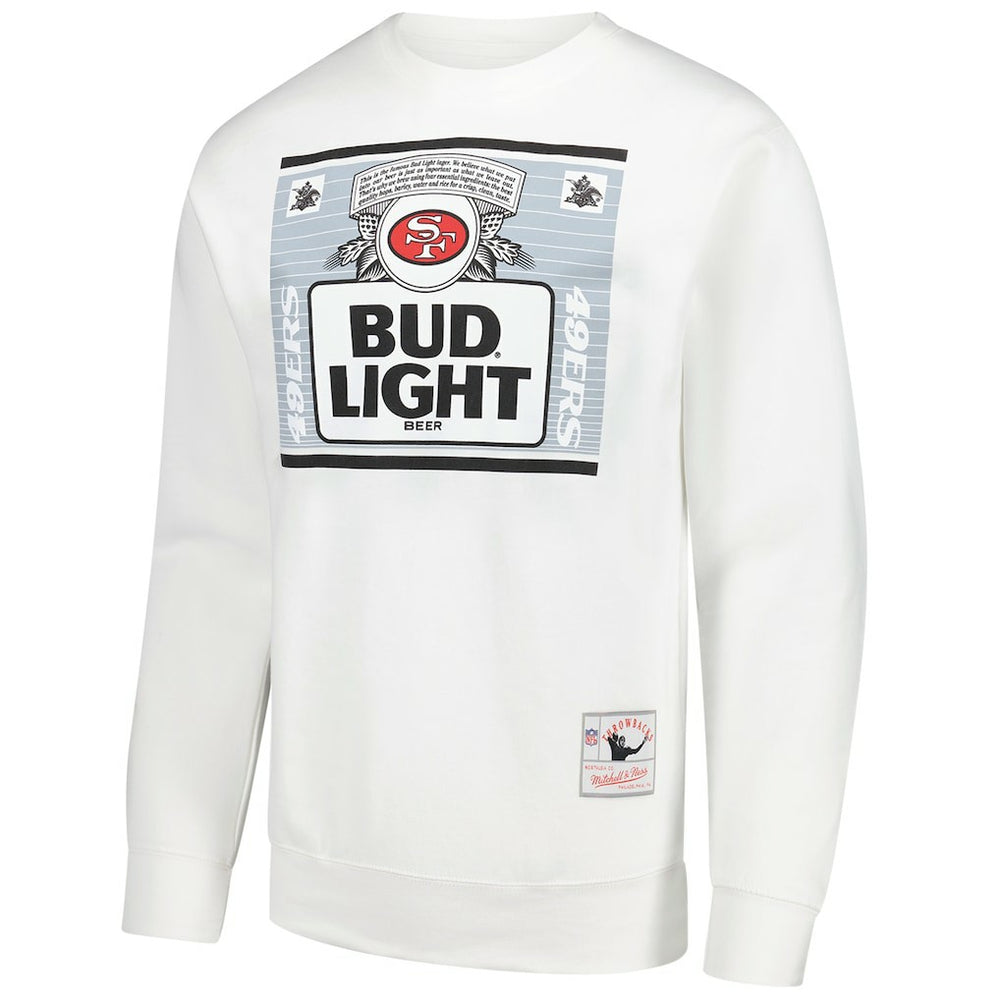 NFL San Francisco 49ers x Bud Light The Crest Pullover Sweatshirt