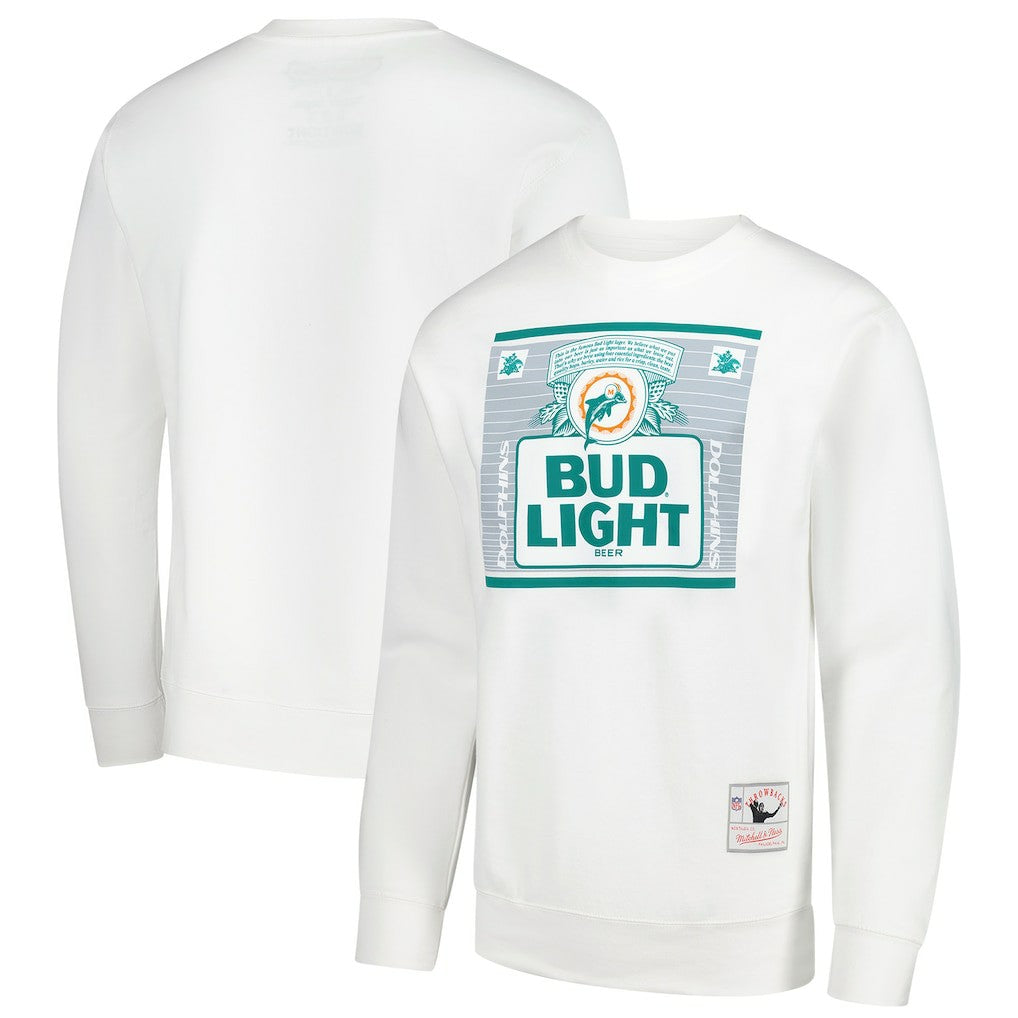NFL Miami Dolphins x Bud Light The Crest Pullover Sweatshirt