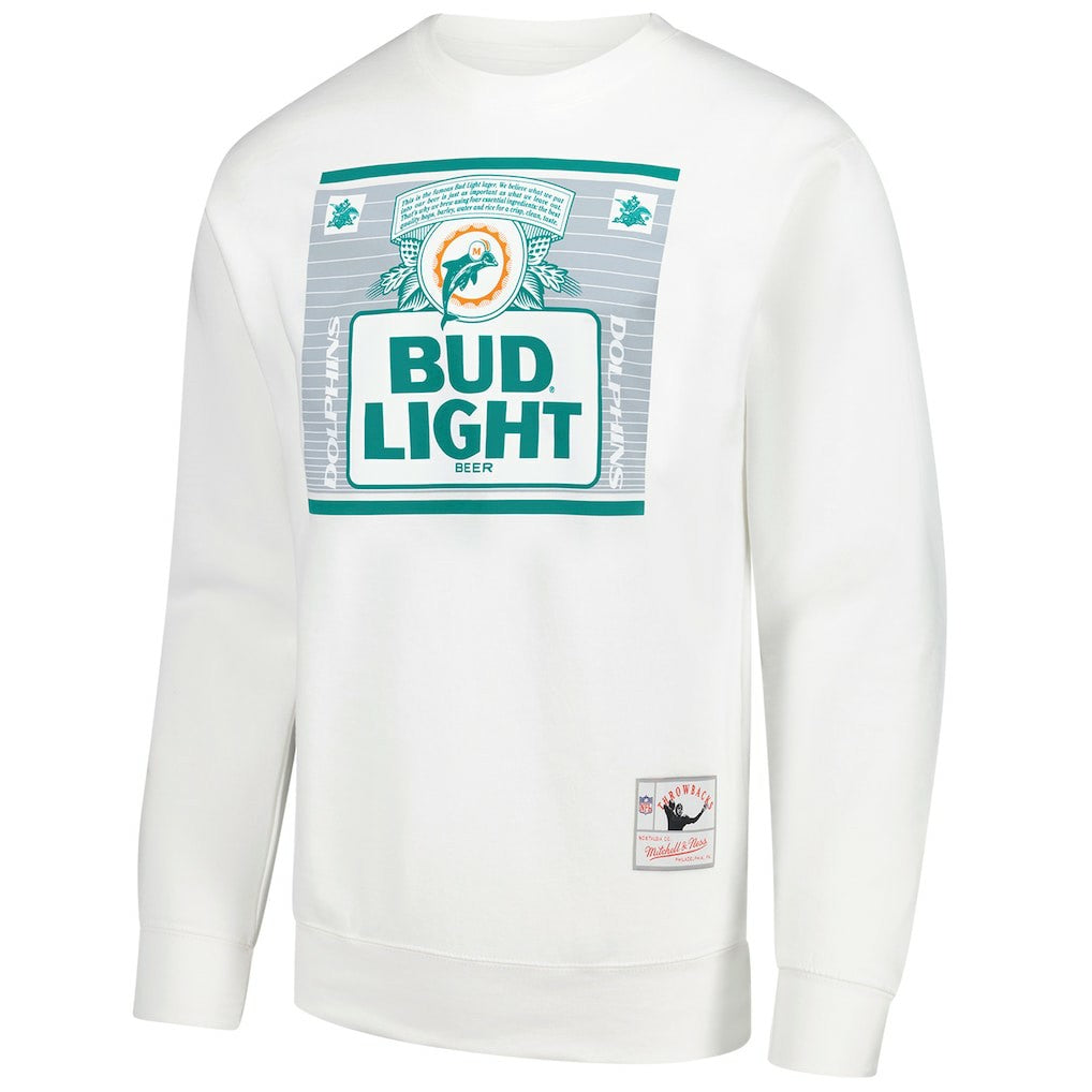 NFL Miami Dolphins x Bud Light The Crest Pullover Sweatshirt