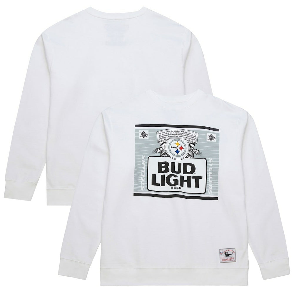 NFL Pittsburgh Steelers x Bud Light The Crest Pullover Sweatshirt