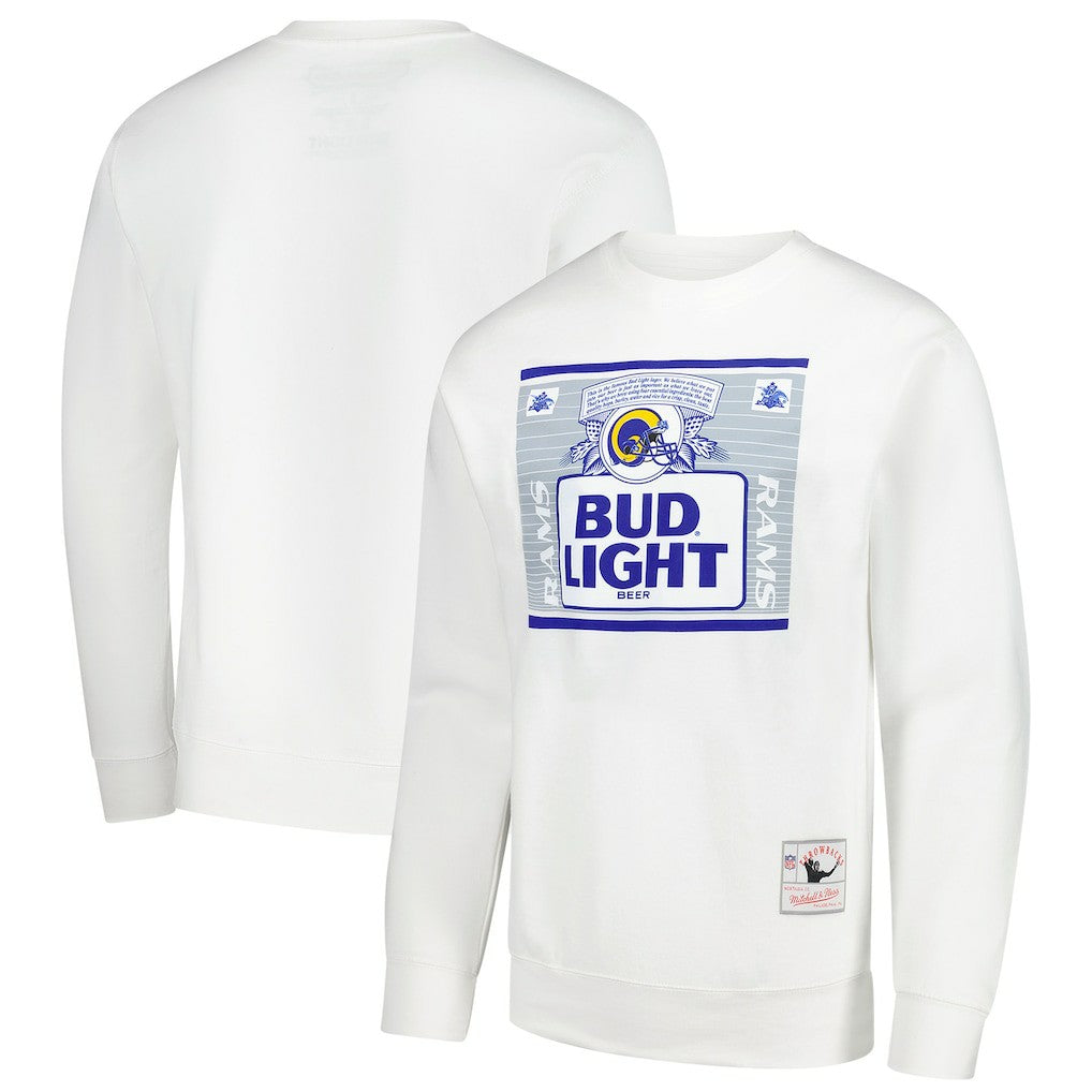NFL Los Angeles Rams x Bud Light The Crest Pullover Sweatshirt