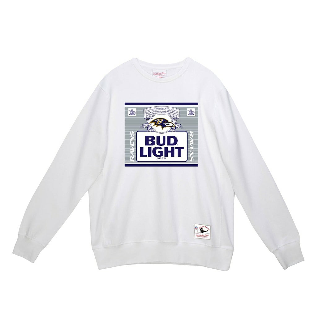 NFL Baltimore Ravens x Bud Light The Crest Pullover Sweatshirt