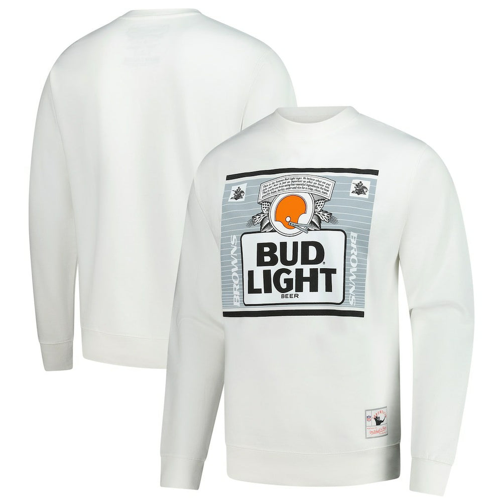 NFL Cleveland Browns x Bud Light The Crest Pullover Sweatshirt