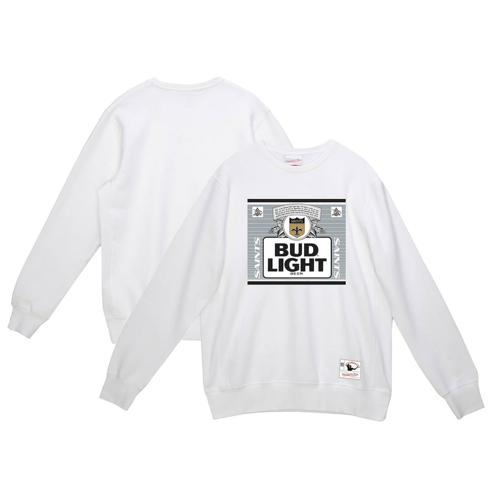 NFL New Orleans Saints x Bud Light The Crest Pullover Sweatshirt