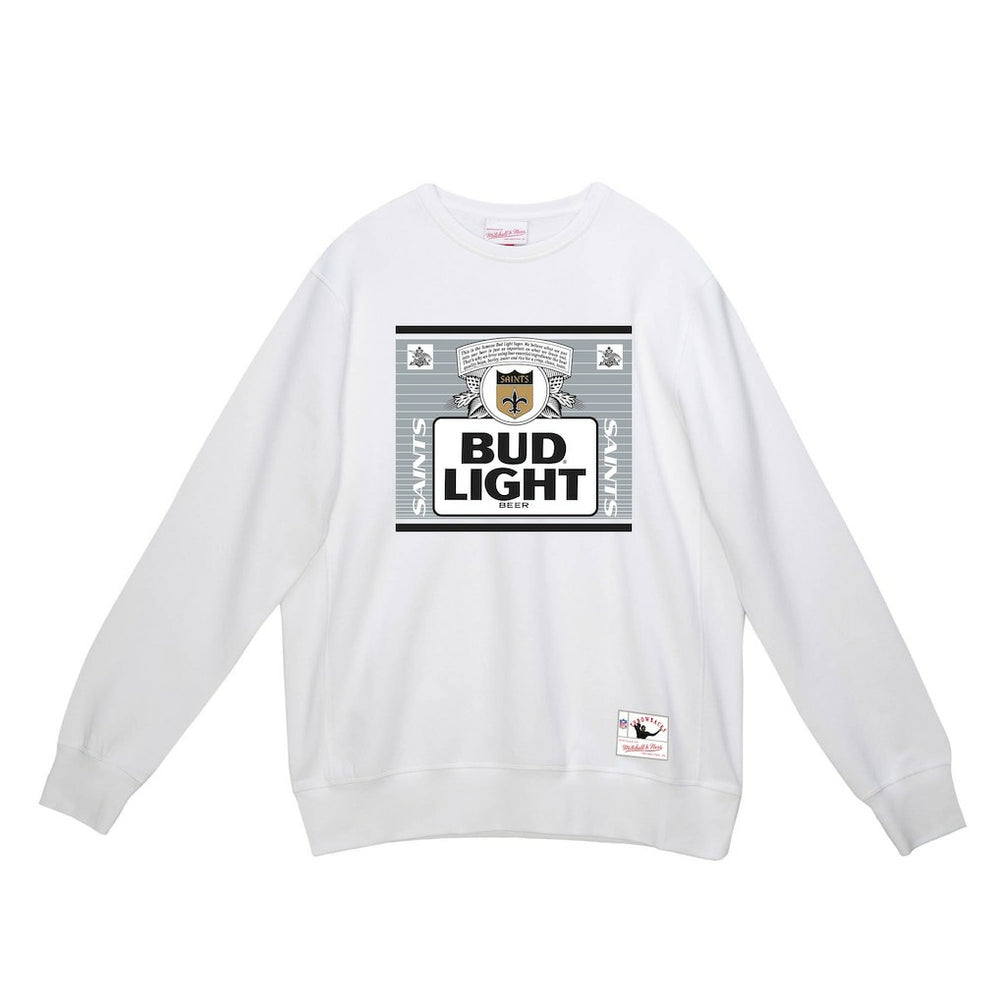 NFL New Orleans Saints x Bud Light The Crest Pullover Sweatshirt