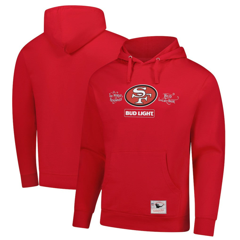 NFL San Francisco 49ers NFL x Bud Light Vintage Pullover Hoodie