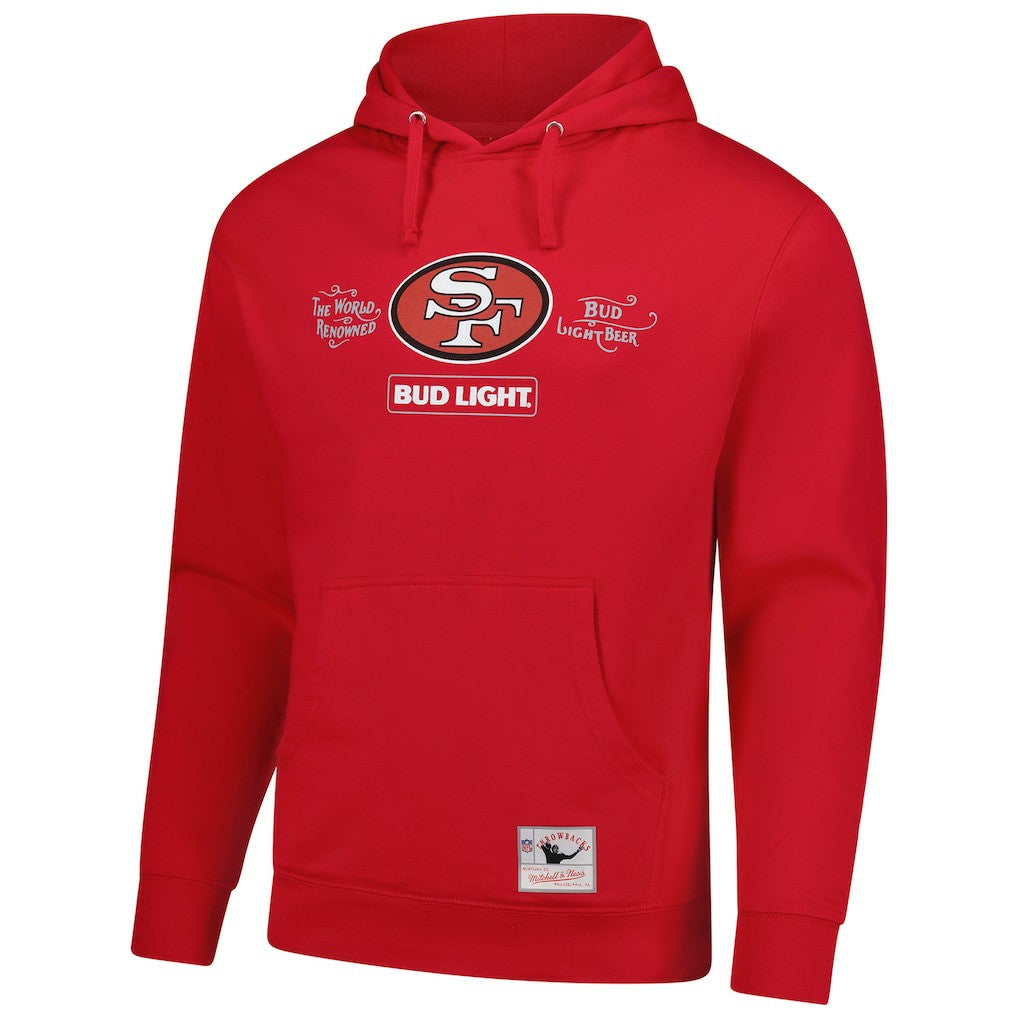 NFL San Francisco 49ers NFL x Bud Light Vintage Pullover Hoodie