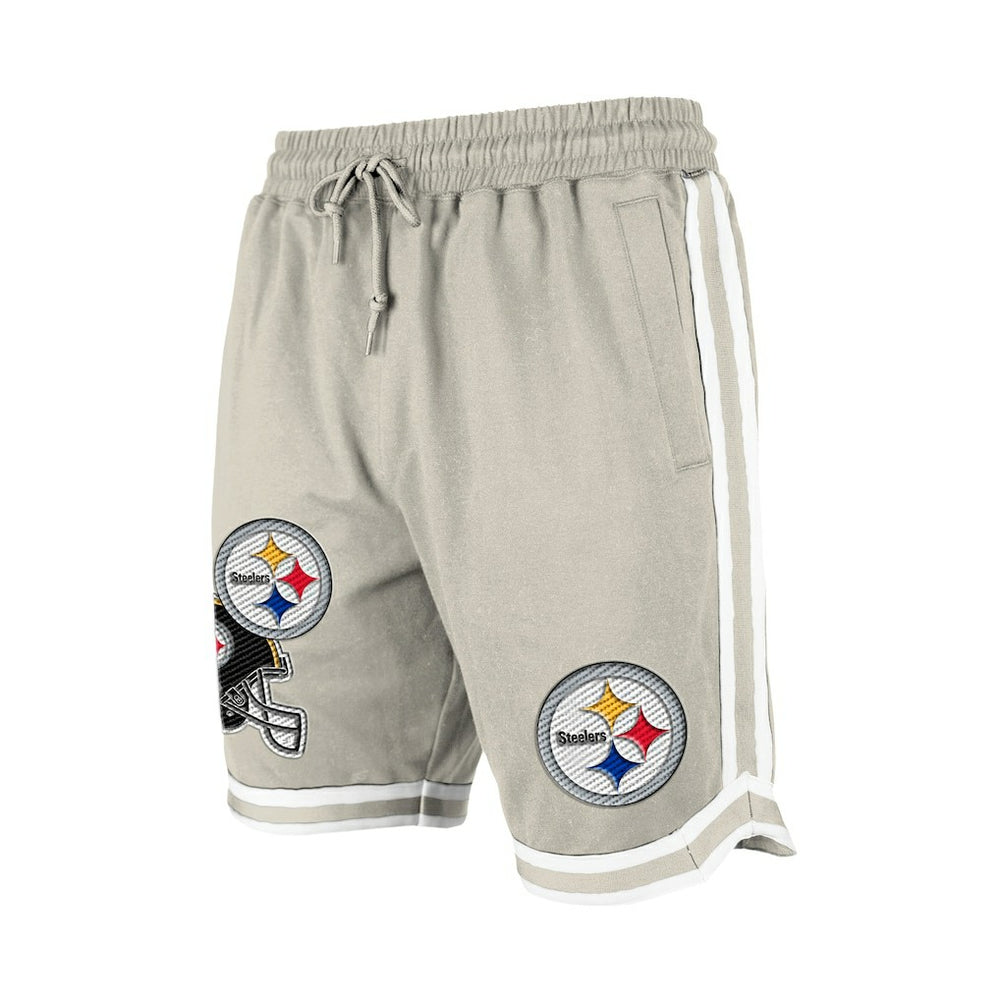 NFL Pittsburgh Steelers Stone Multi Patch Shorts