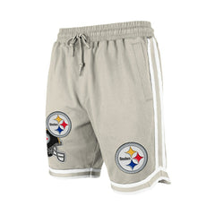 NFL Pittsburgh Steelers Stone Multi Patch Shorts