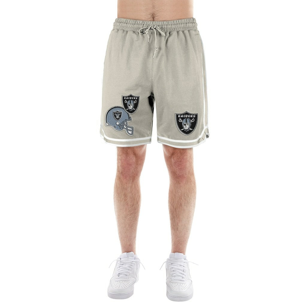 NFL Las Vegas Raiders Stone Multi Patch Shorts