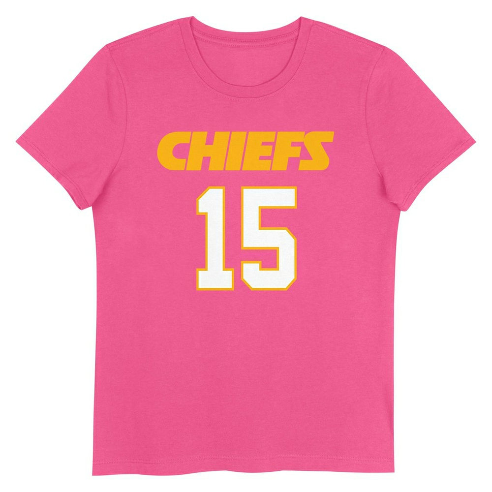 NFL Kansas City Chiefs Patrick Mahomes  Girls Youth Player Name & Number T-Shirt