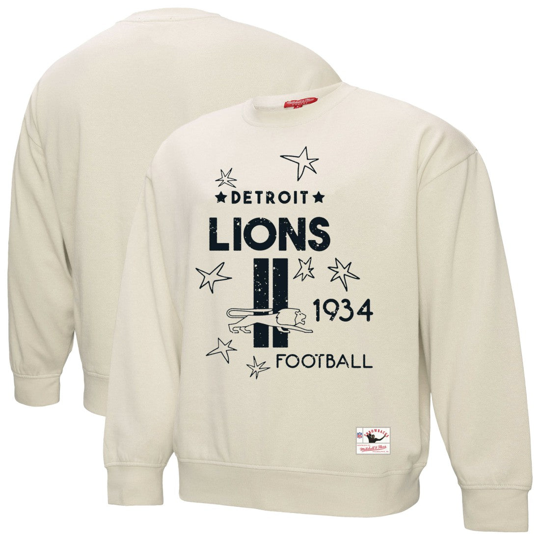 NFL Detroit Lions Women's Shooting Stars Pullover Sweatshirt