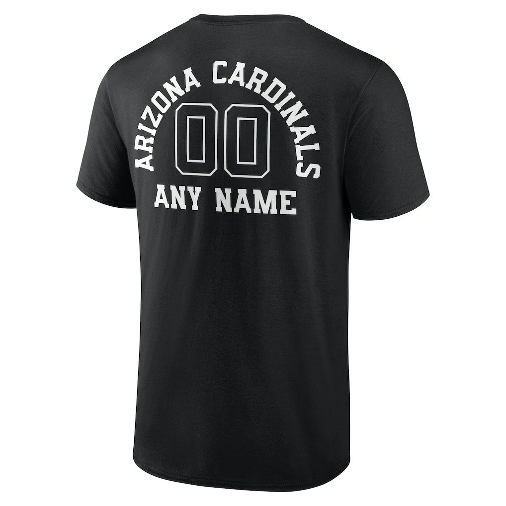 NFL Arizona Cardinals Personalized Name & Number Monochrome T-Shirt