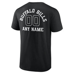 NFL Buffalo Bills Personalized Name & Number Monochrome T-Shirt