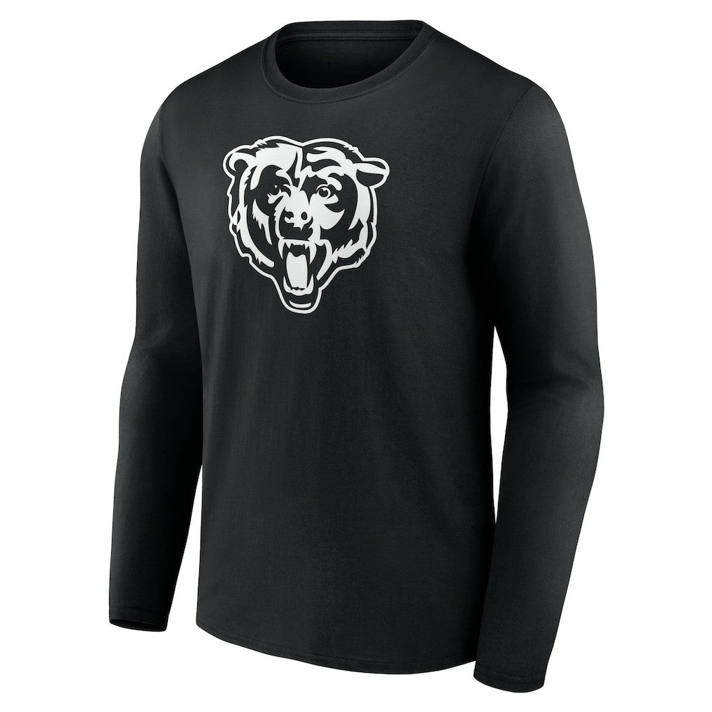 NFL Chicago Bears Personalized Name & Number Monochrome Long Sleeve T-Shirt