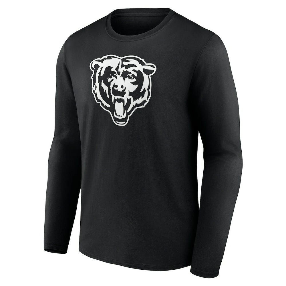 NFL Chicago Bears Personalized Name & Number Monochrome Long Sleeve T-Shirt