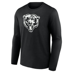 NFL Chicago Bears Personalized Name & Number Monochrome Long Sleeve T-Shirt
