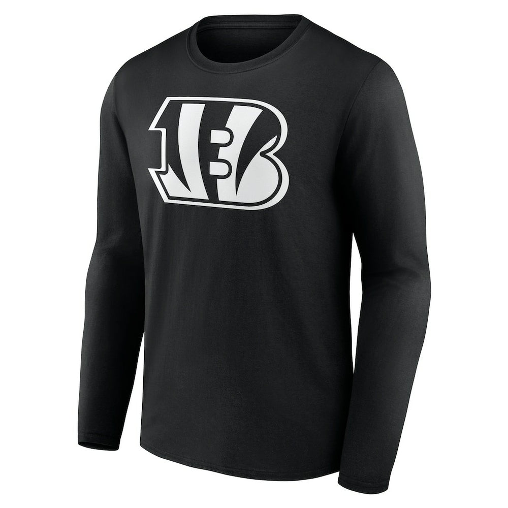 NFL Cincinnati Bengals Personalized Name & Number Monochrome Long Sleeve T-Shirt
