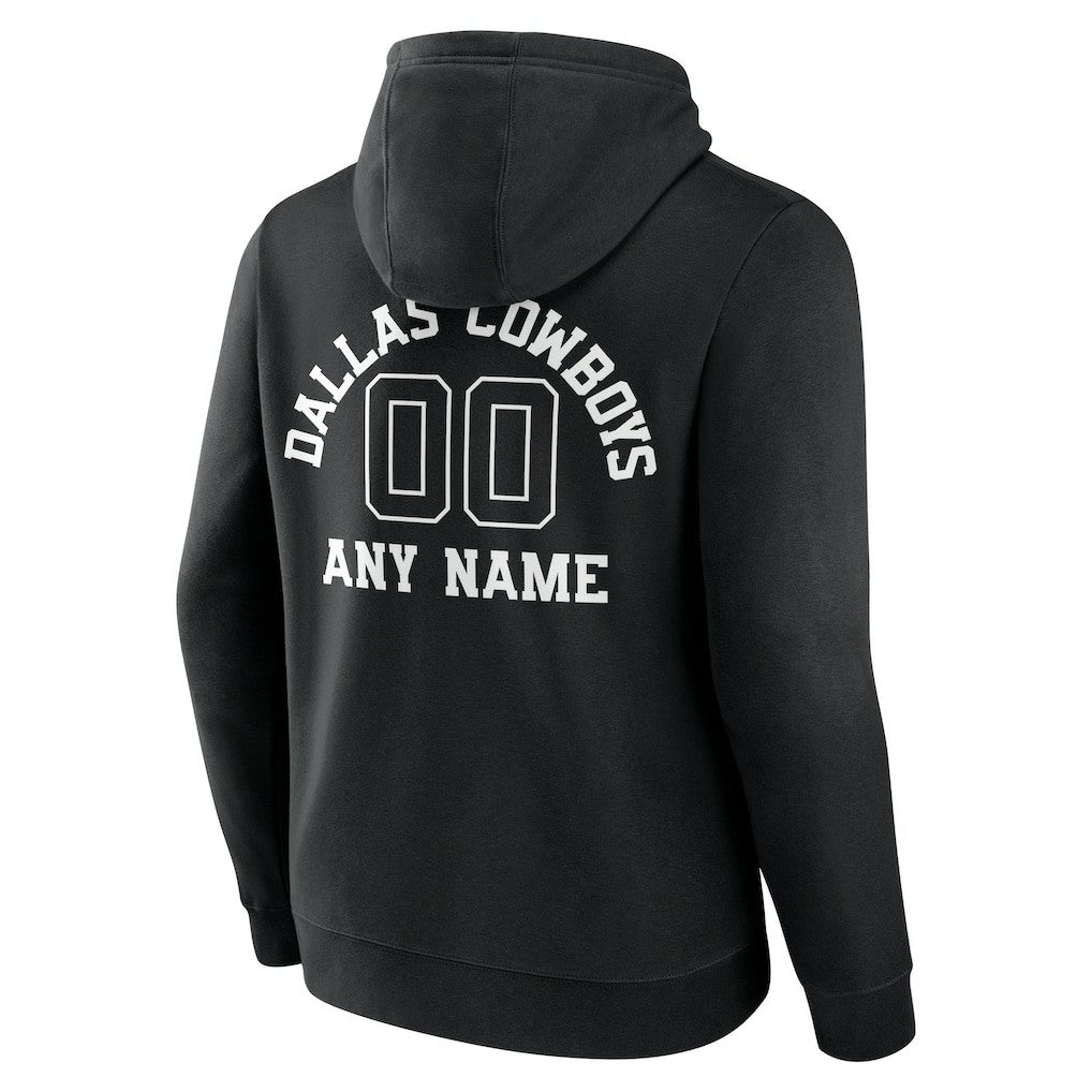 NFL Dallas Cowboys Personalized Name & Number Pullover Hoodie
