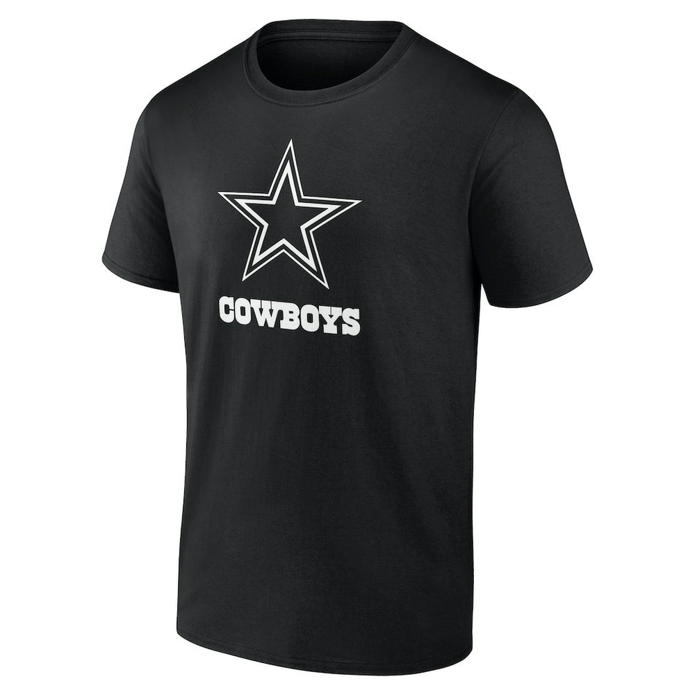 NFL Dallas Cowboys Personalized Name & Number Monochrome T-Shirt