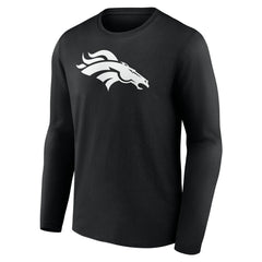 NFL Denver Broncos Personalized Name & Number Monochrome Long Sleeve T-Shirt